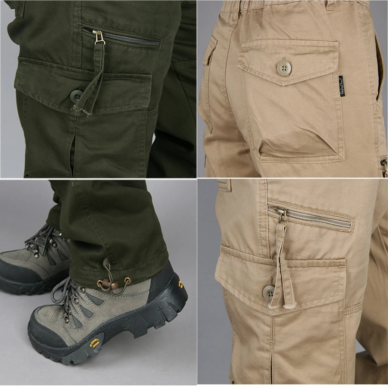 Мужские прямые спортивные тактические штаны весна осень армейские брюки Карго повседневные длинные брюки Pantalon Homme размера плюс 2XL