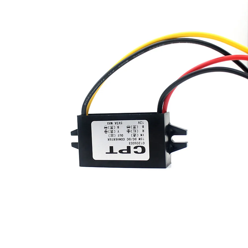 12 V поворот 5 V/3 A/15 W, Автомобильный светодиодный дисплей, DC-DC питания преобразователя