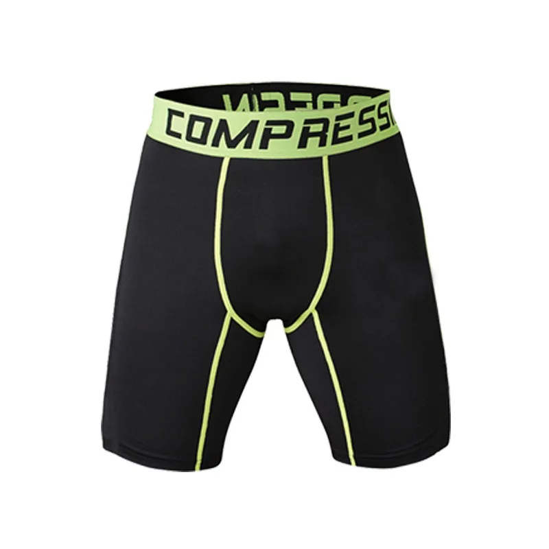 Мужские шорты для бодибилдинга фитнес тренажерные залы брюки мягкие дышащие мужская спортивная одежда Бег Велоспорт эластичные компрессионные колготки