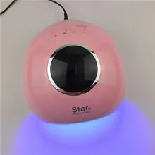 Новые 72 Вт светодио дный лампы для ногтей ЖК-дисплей Дисплей ногтей сушилка станка 10 s/30 s/60 s /99 S безболезненно режим УФ-лампы Гель-лак Педикюр Маникюр