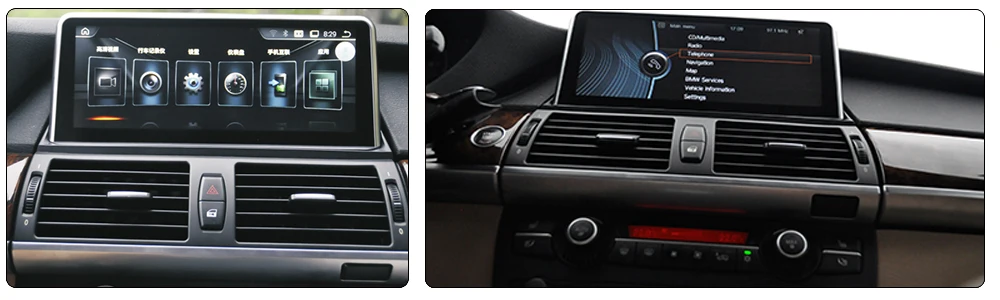 Best Android 8.0 up Car DVD Navi Player For BMW X6 E71 2006~2010 CCC Audio Stereo HD Touch Screen all in one 6