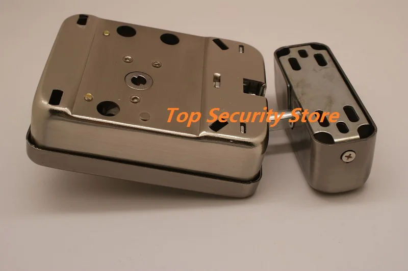 EC04 Electric Silent Bolt Rim Lock Gate Door Locking Access Control System-4