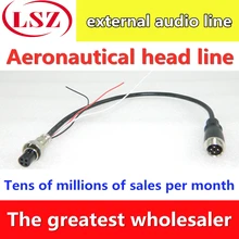 Наружная аудио-кабель с воздушной головкой, проводка с проводом для общественных автобусов
