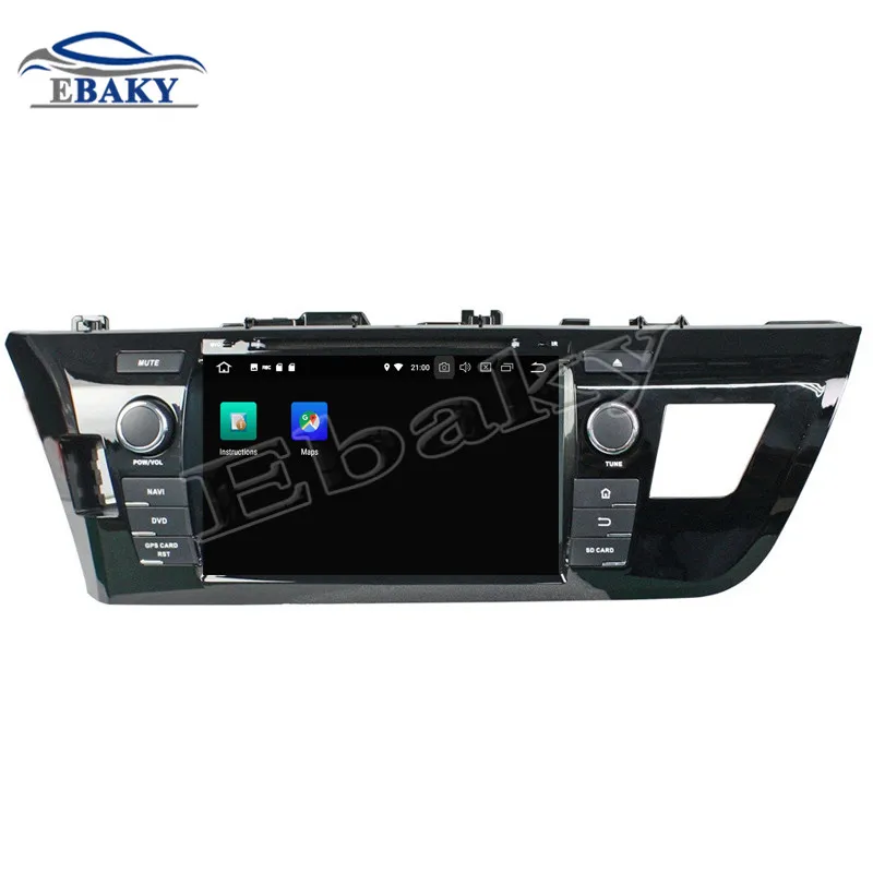 Flash Deal NaviTopia 8inch 4GB RAM 64GB ROM Octa Core Android 9.0 Car Radio Player For Toyota LEVIN 2014 with Mirror Link/GPS Navigation 3