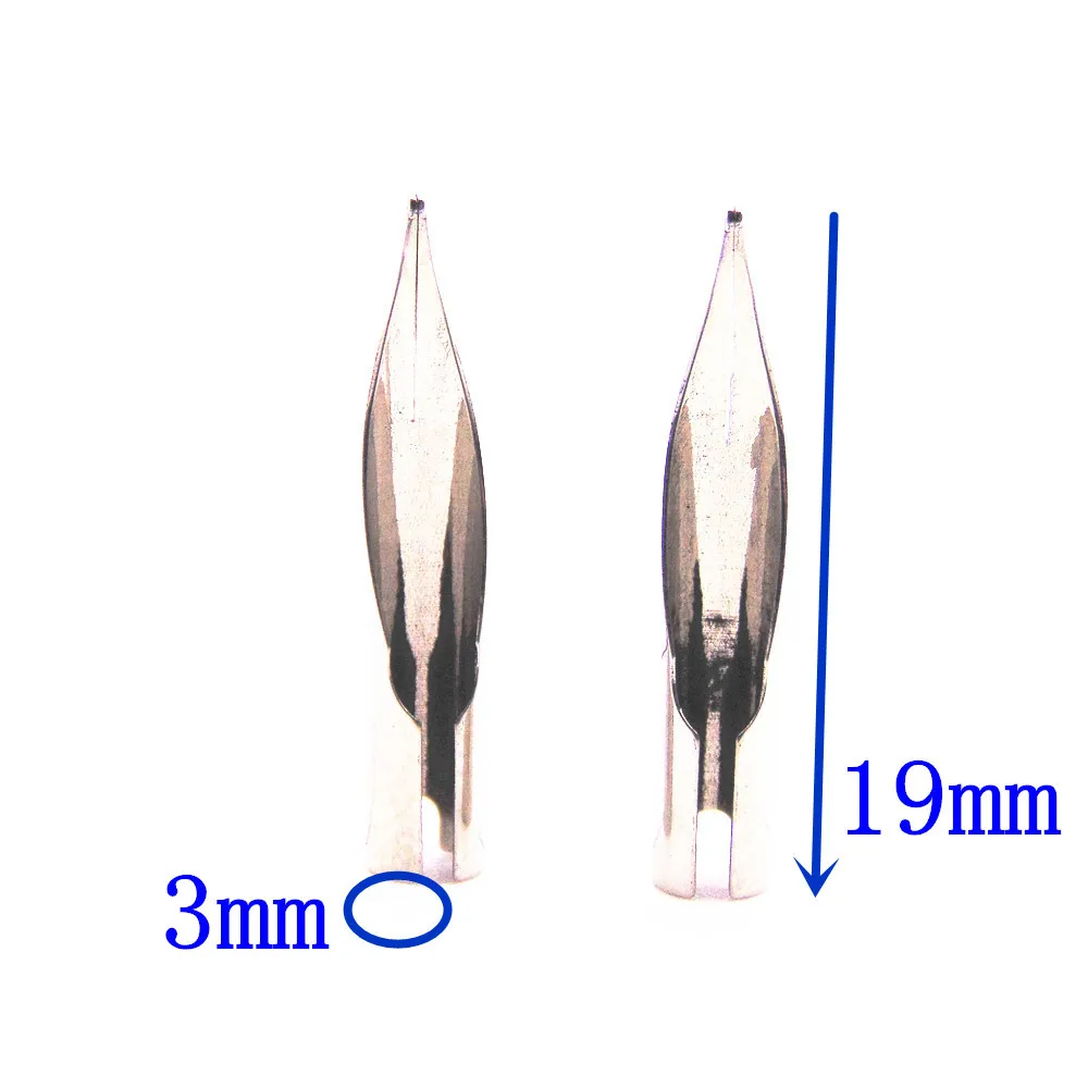 10 шт тонкий перьевая ручка Иридиевый наконечник перо/Универсальная другая ручка вы можете использовать все дополнительные тонкие серии