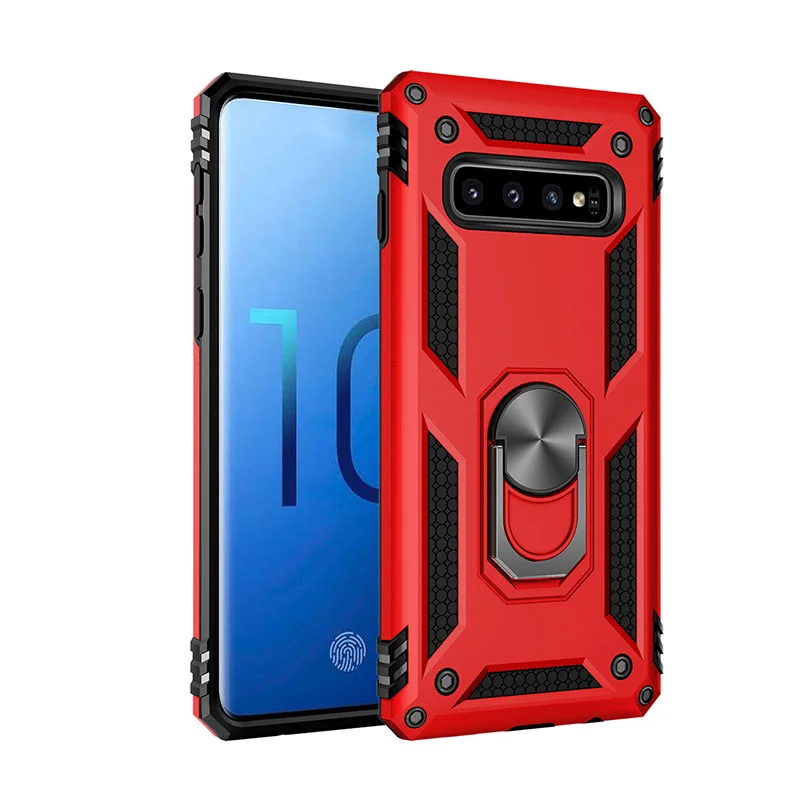 

KKREFF For Samsung S10 Plus Case With 360 Degree Rotate Finger Ring Magnetic Case For Samsung S10 / S10E / S10+ / S10 5G