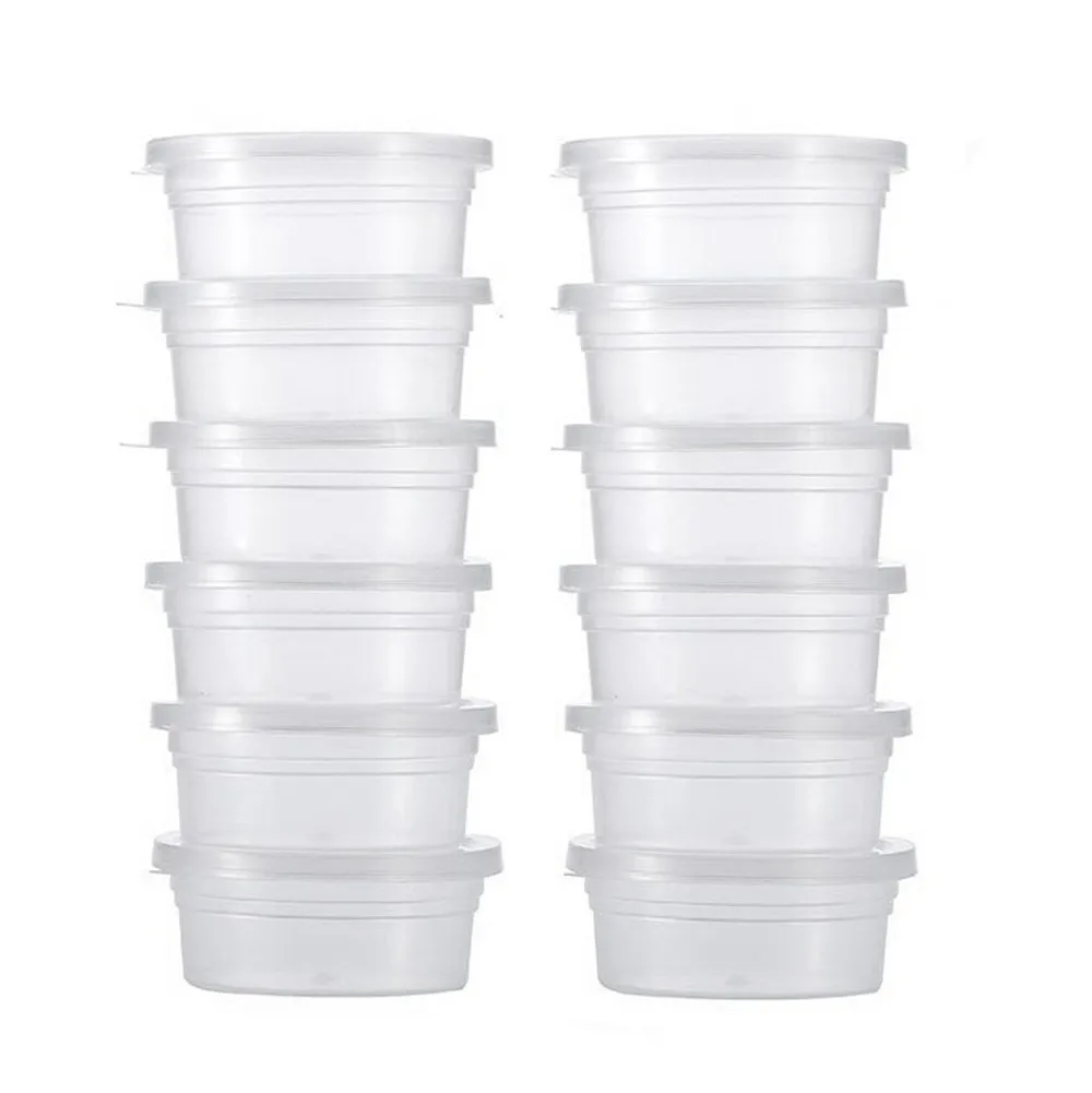 12 шт. контейнеры для хранения соус горшок чашки Моющиеся Многоразовые удобный ящик для хранения прозрачный контейнер для хранения коробка кухонный Органайзер^ 40