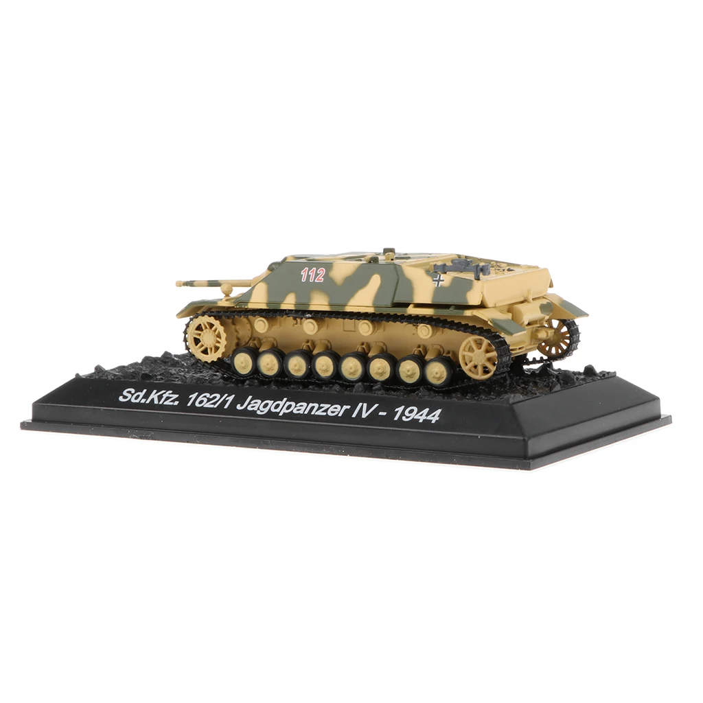 1:72 German Sd.Kfz.162/1 Jagdpanzer IV-1944 Deicast Army Tank   Model Toy Gifts Collection