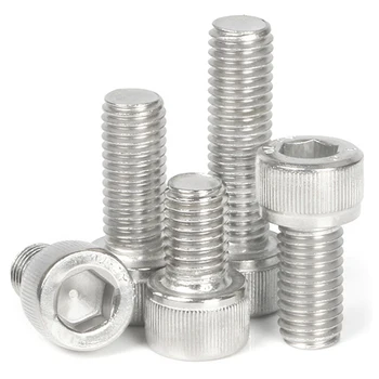

Hex Head Socket Cap Screw Allen Metric Threaded Machine Metal Hexagon Bolts Set Bike Bicycle Screw304 Stainless Steel M6 M8