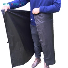 WOLFONROAD походные дождевые штаны Водонепроницаемые дождевые юбки напольный коврик для кемпинга ковер горный грязный фартук пончо сумка чехол L-JY-01