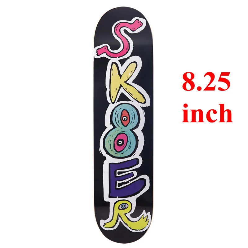 SK8ER канадский скейтборд палубы 8/8. 125/8. 25 качество 8 слоев Канадского Клена скейт-deck для Скейтбординг - Цвет: SK8ER 8.25