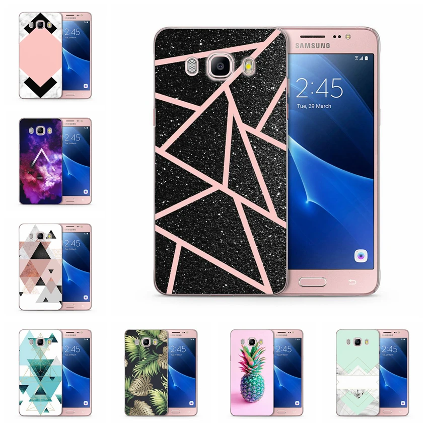 Case For Samsung Galaxy A3 A5 2016 2015 2017 prime J1 J3 J5 J7 TPU Colorful Pineapple Soft Painted Design Cover Fundas N135 |