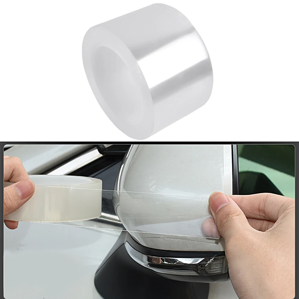 

DIY Hidden No Traces Transparent Adhesive Tape Scratchproof Collision Sticker For Audi A1 A3 Sline A4 A6 A8 Q3 Q5 Q7 Accessories