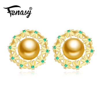 

FENASY Pearl Jewelry,bijoux femme pearl earrings,925 Sterling Silver stud earrings,earrings for women,vintage earrings 2017