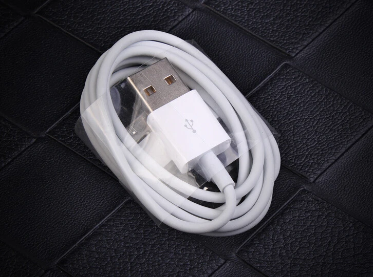 

1m USB Sync Data Charging Charger Cable Cord for Apple iPhone 3GS 4 4S 4G iPad 2 3 iPod nano touch Adapter