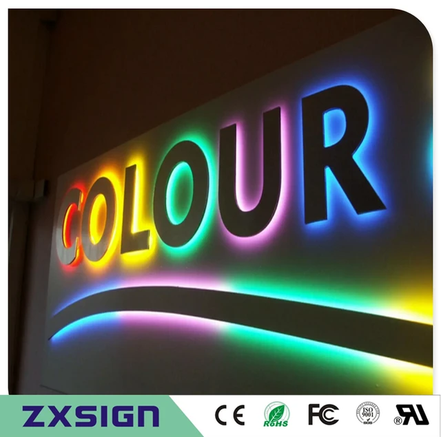i payment letter the received steel Stainless Factory led Outlet 3d back letter