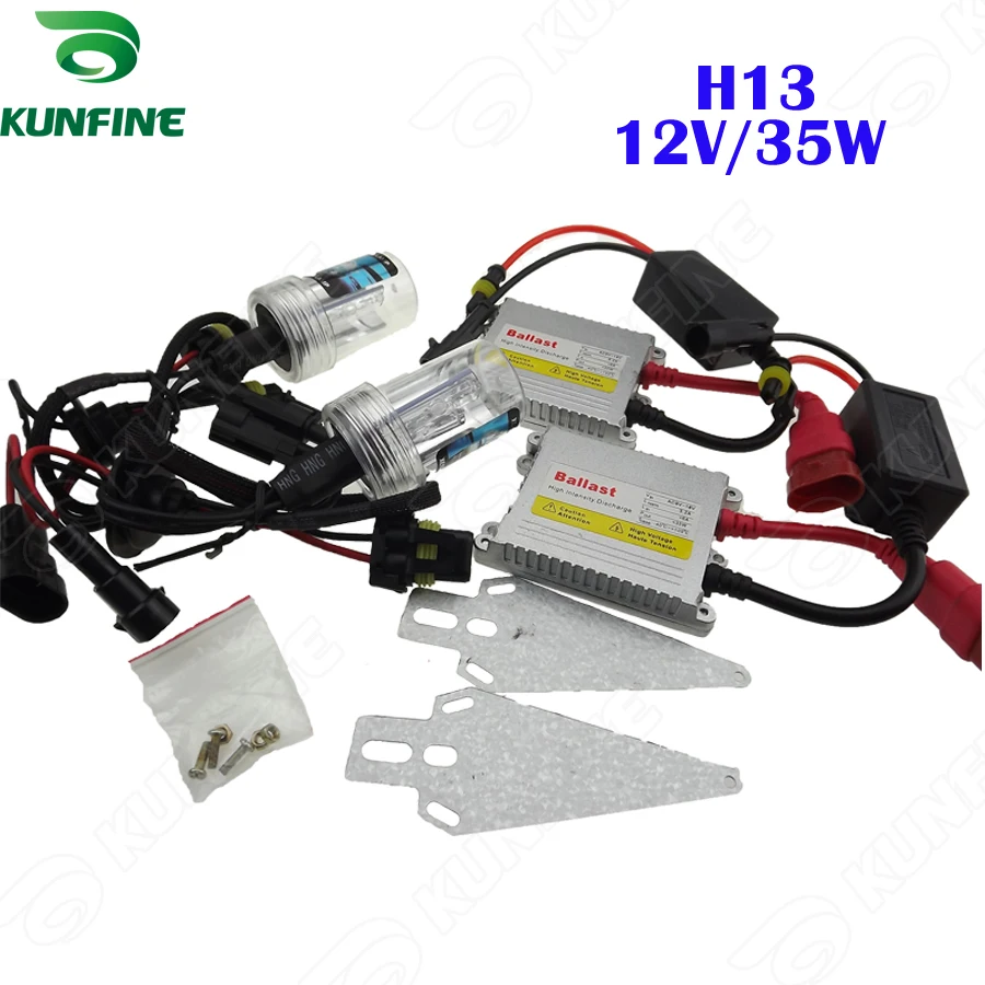HID Conversion Xenon Kit 12V 35W H13 Car HID Light with Slim AC Ballast for Car
