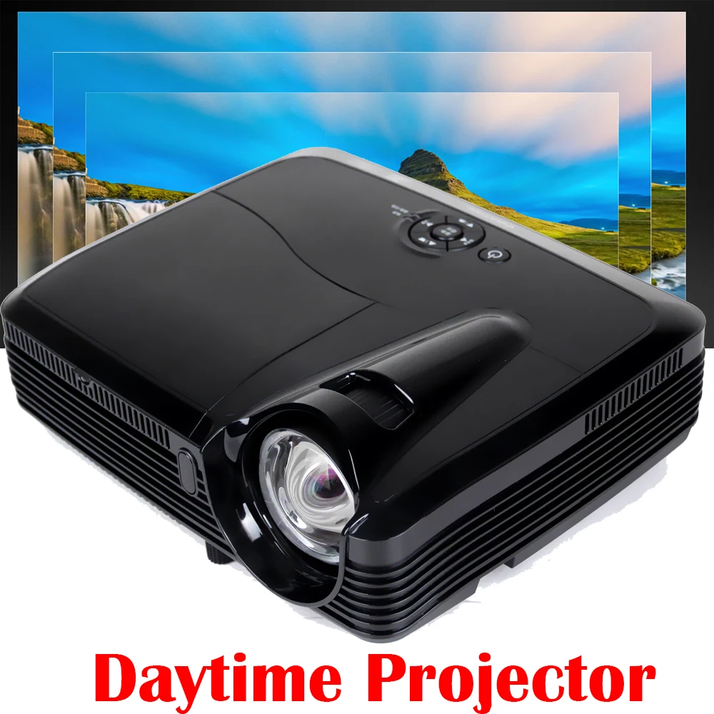 1080P DLP Short Throw Projector 7500 lumens 240W UHP Lamp Active