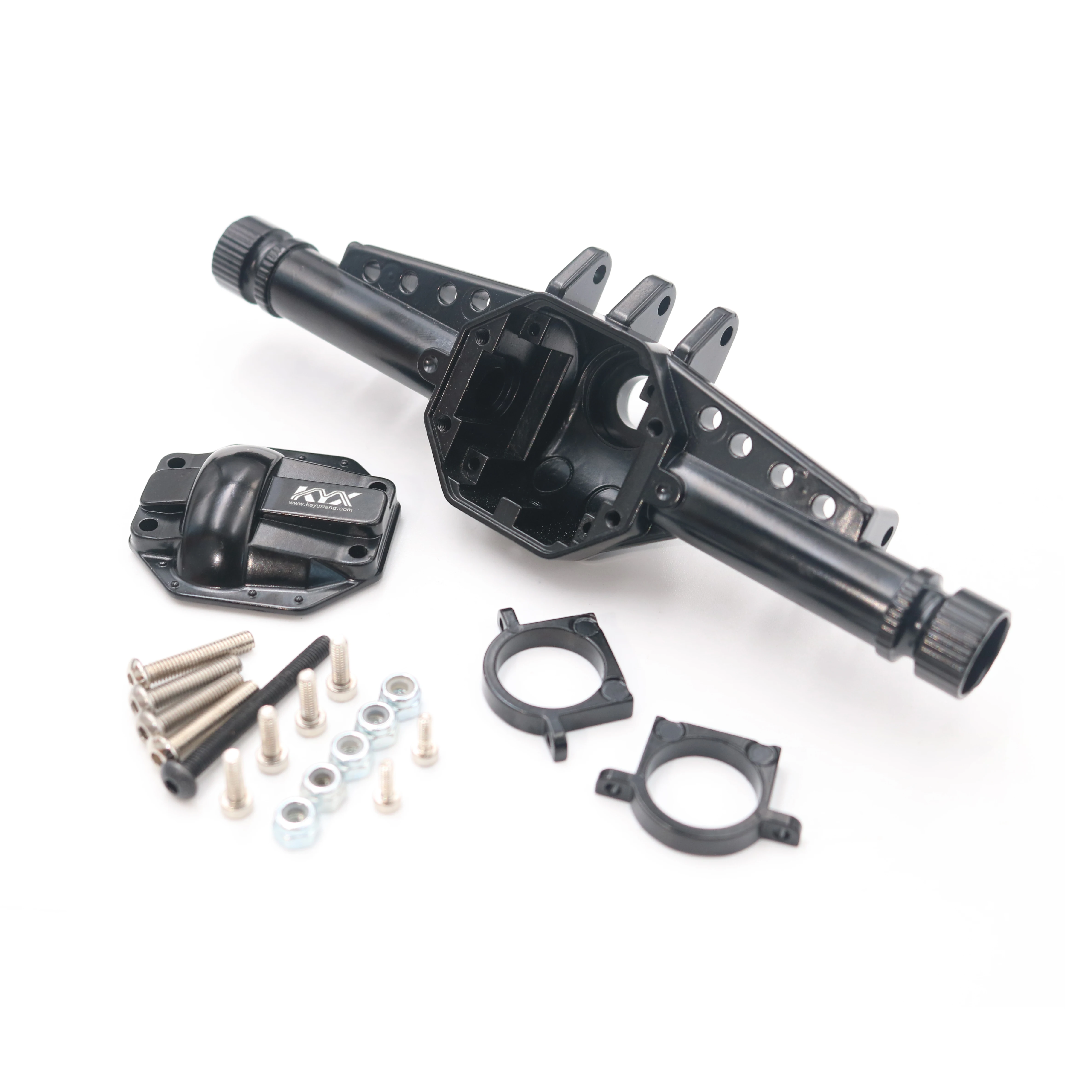 US $27.89 Kyx Racing Metal Axle Housing Axle Shell With Cover For 110 Rc Crawler Axial Scx10 Ii 90046 90047
