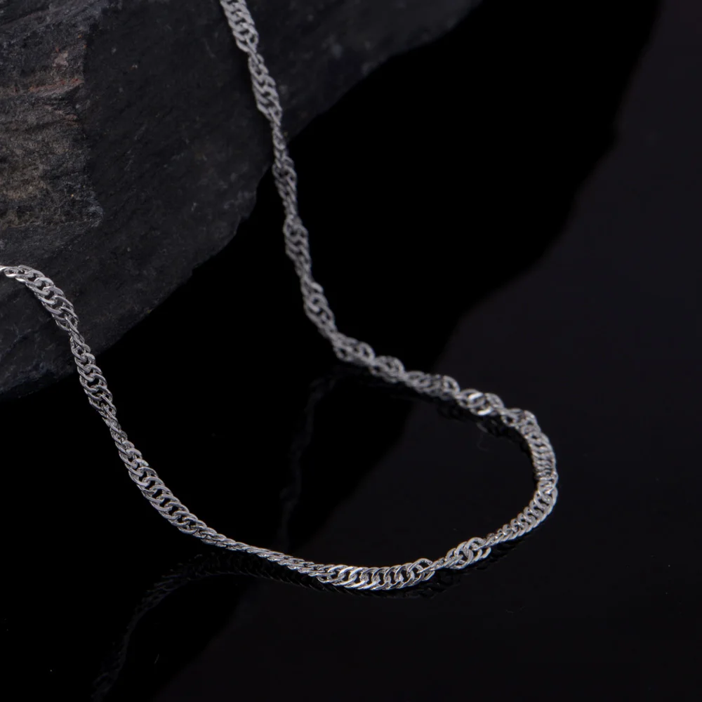 1 шт. цепочка для ожерелья 16 20 дюймов ширина 2 мм|chain necklace|necklace chainnecklace necklace |