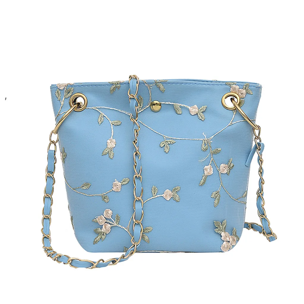 

OCARDIAN New Handbag Women Girl Beach Lace Embroid Straw Bucket Bag Burlap Flap Bag Messenger Bag bolsos mujer de marca famosa