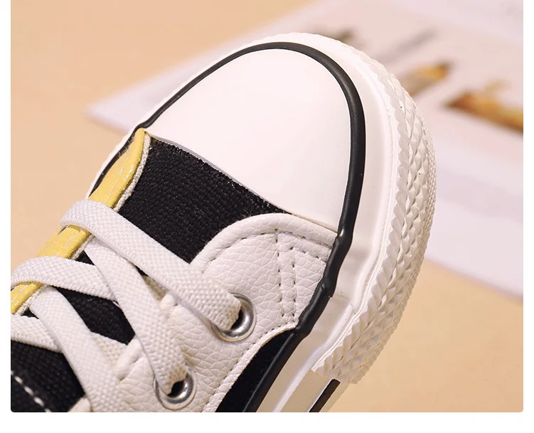 Children Canvas Shoes girls sneakers breathable Autumn New fashion High Letter Trendy casual Girls Shoes kids shoes boys