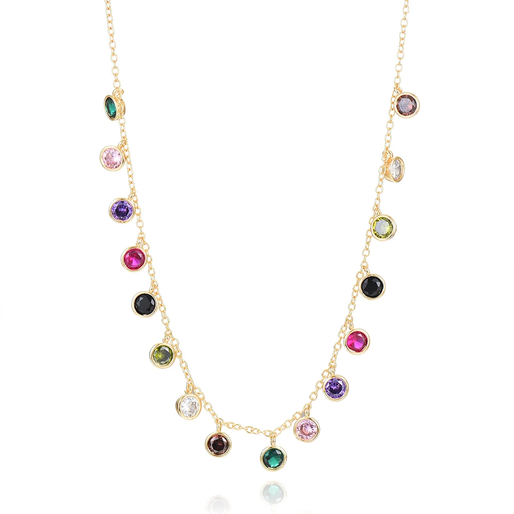 

SISCATHY 2019 Hot Trendy Long Chain Necklaces Charms Cute Women Girls Crystal Small Pendant Necklaces Fashion Jewelry
