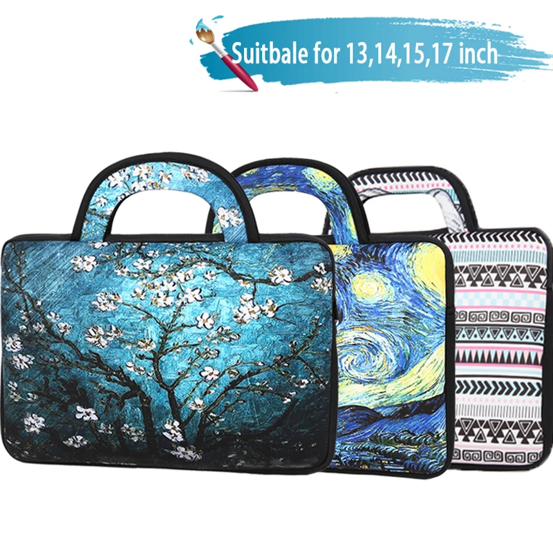 

Neoprene laptop bag for macbook air/pro 13 13.3 14 15 15.6 17 handle carry bag for surface pro 4 for dell /asus/notebook/lenovo