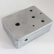 1 шт. PB-H1291-H8 Профессиональный DIY алюминиевая металлическая Гитара педаль эффектов коробка, DIY педаль гитары