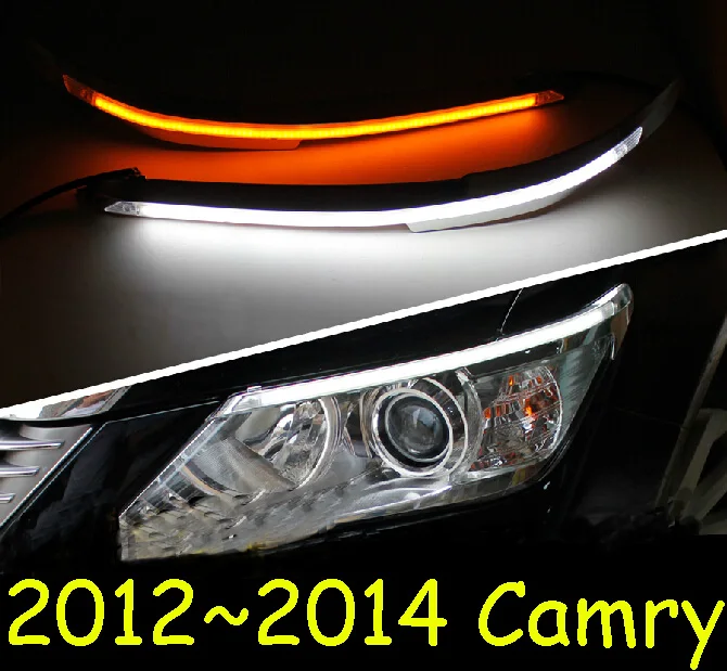Светодиодный 2012 ~ 2014 Camry дневной свет противотуманный фара camry vios corolla Hiace tundra sienna