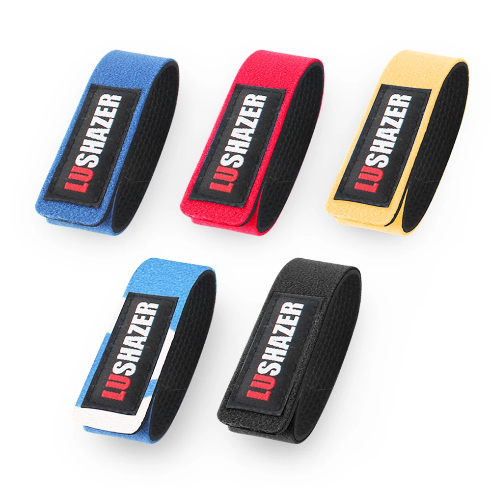 

2PCS/Lot 5 Color Fishing Lure Rod Belts rope Cable Tie Fishing Accessories peche Carp for box Tackle pesca Lure Fishhooks Cloth