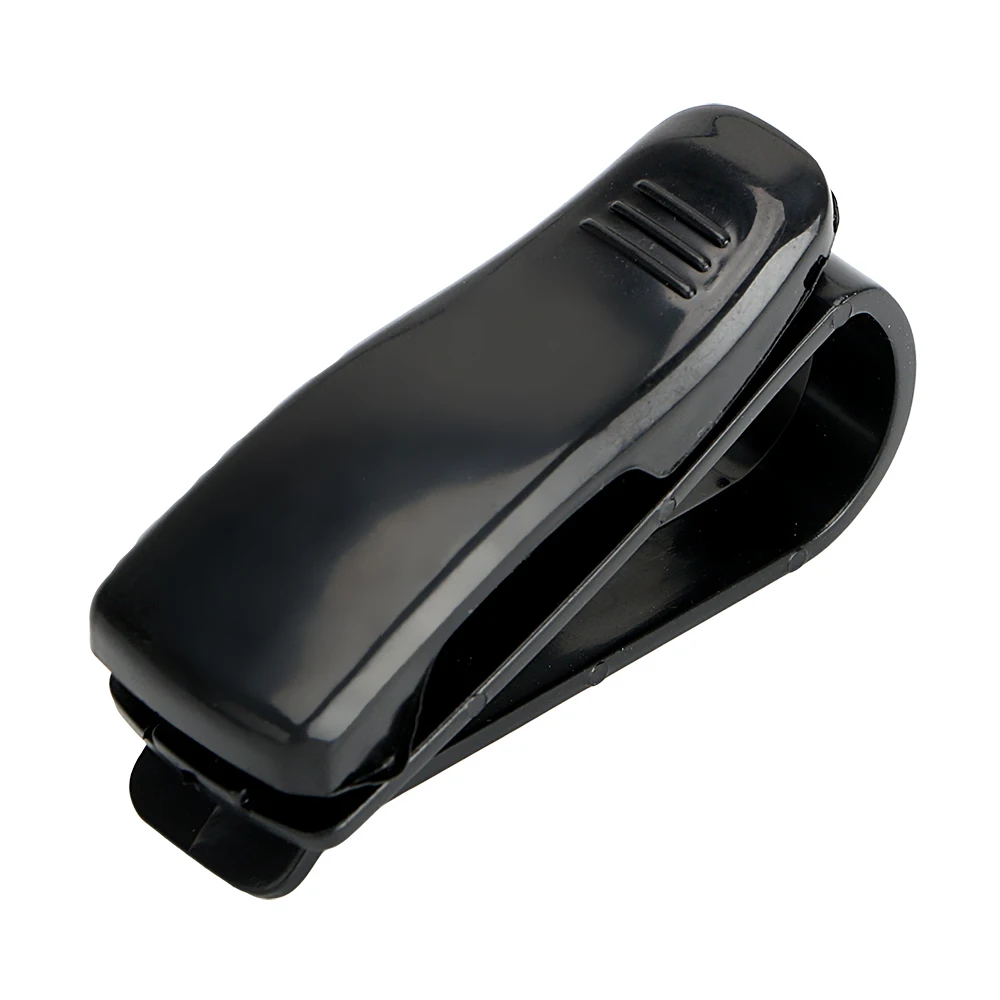 Автомобильный Стайлинг ABS Автомобильный солнцезащитный козырек держатель для солнцезащитных очков Cip портативные автомобильные чехлы для очков зажим для билетов, карточек зажим для очков