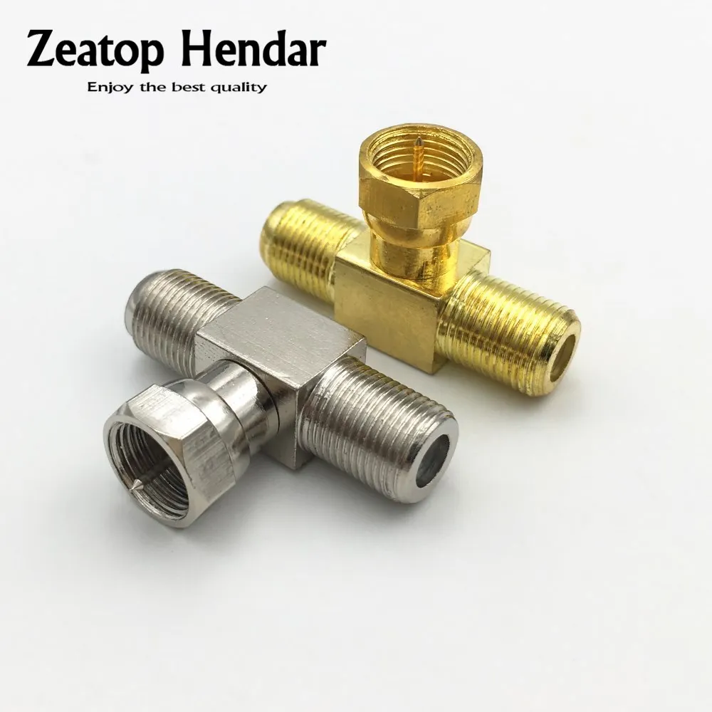 USA Seller BNC Y Type 1 Male to 2 Female Connector 2 PCS