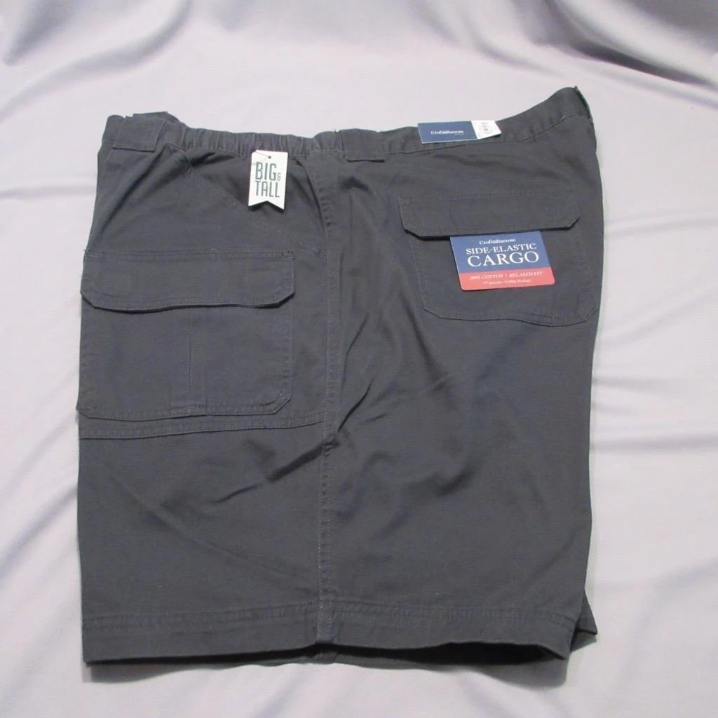 Croft & Barrow Gray Cargo Shorts Big & Tall Cargo Shorts size 50