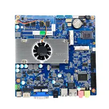 TOP2550 Fan MINI ITX Firewall&Router N2800 Processor Motherboard Support Linux&X86 system
