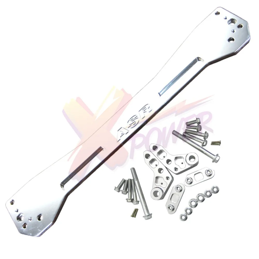 

Xpower-POLISHED ASR REAR SUBFRAME BRACE FOR HONDA CIVIC 1996 1997 1998 1999 2000 EK EK9