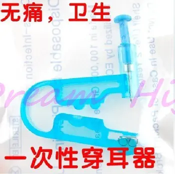 

New Free Shipping Piercing Tools Gun Disposable Pierce Ears Hole Unit No Cross-infection 24pcs/lot Clear Gem Beauty For Women