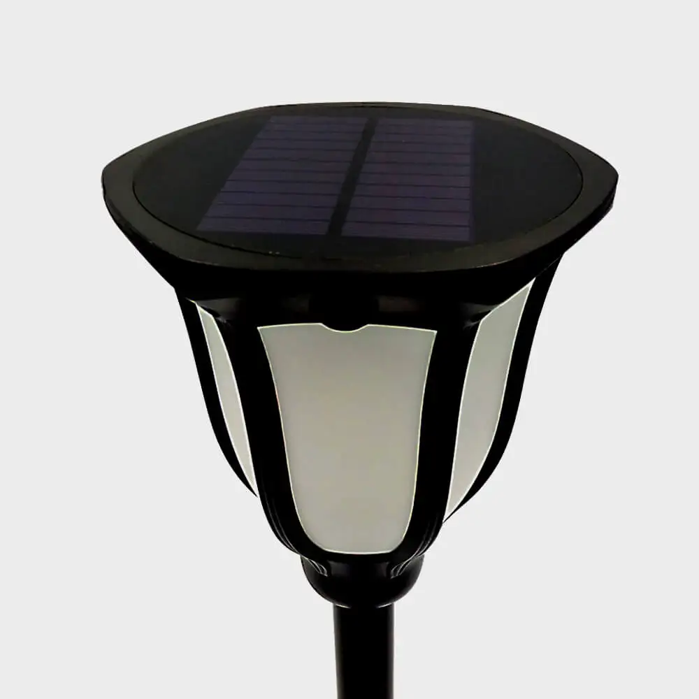 Lâmpada do Gramado Levou ao ar Pátio ao ar Luz da Tocha Chama Bruxuleante Solares Livre Tiki Lâmpada Paisagem Jardim Quintal Decor 2-pack 4 lamp outdoor