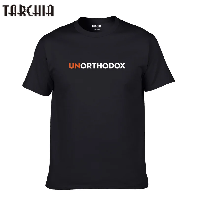 

TARCHIA Casual boy Print T-shirt Men male cotton New Short Sleeve 2018 brand tshirt T shirt Homme soft unorthodox fashion fit