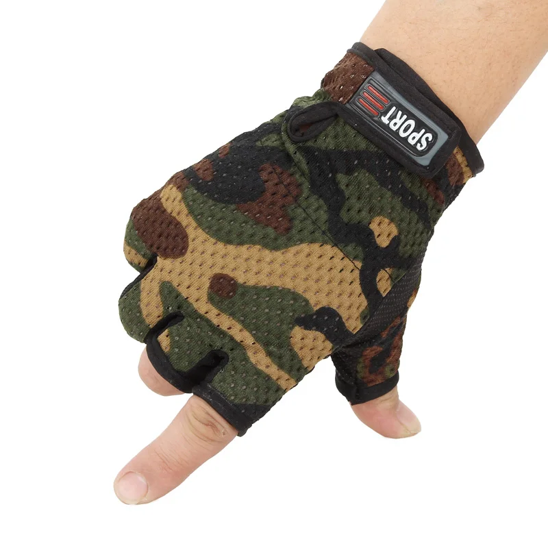 

GLEEGLING Summer Fishing Half Cut Glove 3 Finger Cut Sun Gloves Fishing Gants Chasse Outdoor Camping Gloves Fishing Equipment