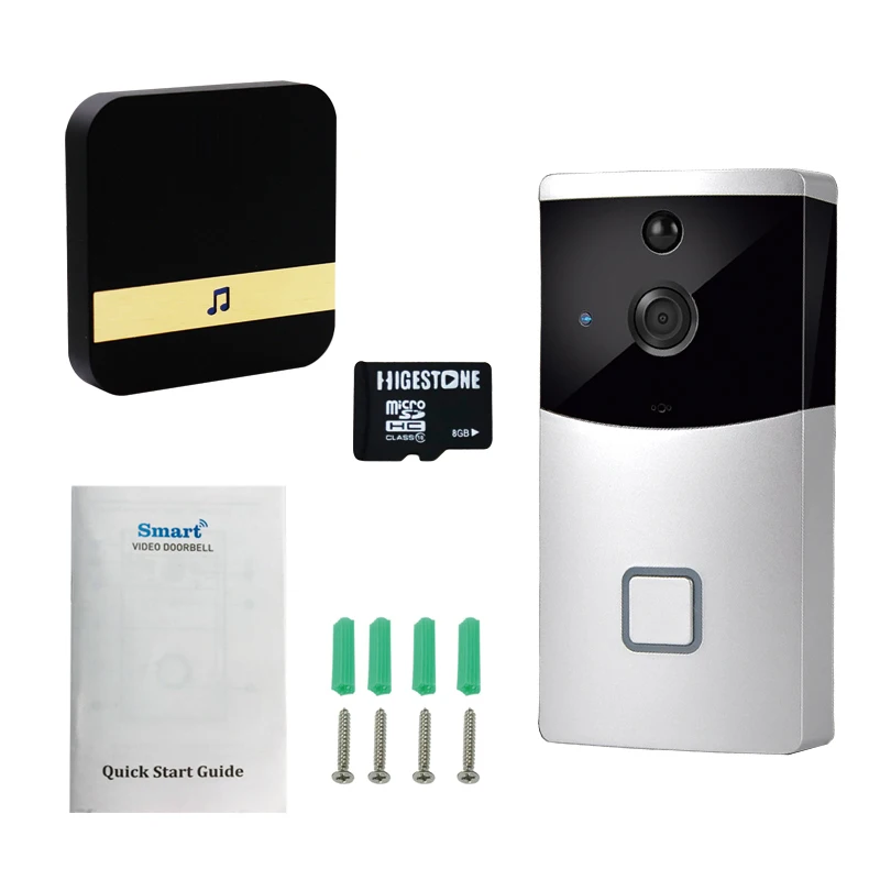 smart doorbell+chime+8G TF card 26th September 2018
