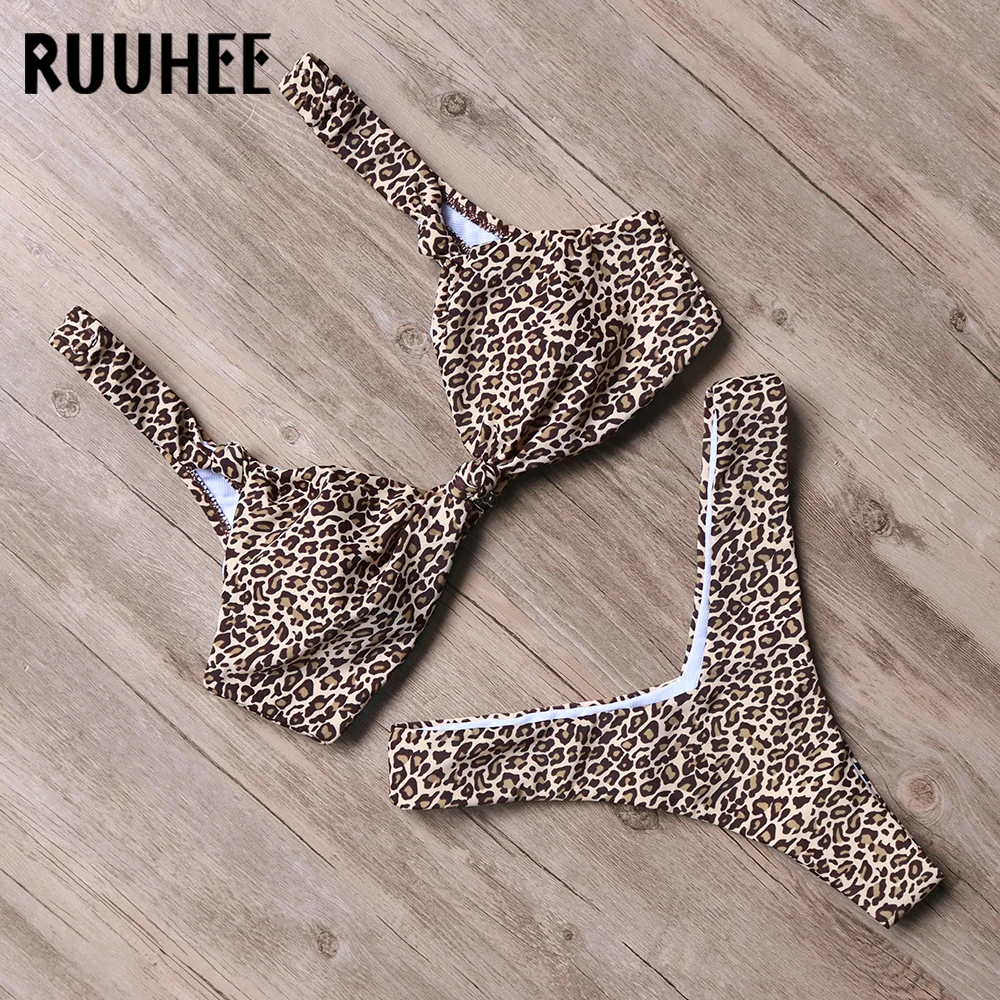 RUUHEE Sexy Bikini Swimsuit Swimwear Women 2019 Brazilian Bikini Set Padded Leopard Snake Printed Bathing Suit Push Up Biquini RUUHEE Sexy Bikini Swimsuit Swimwear Women 2019 Brazilian Bikini Set Padded Leopard Snake Printed Bathing Suit Push Up Biquini