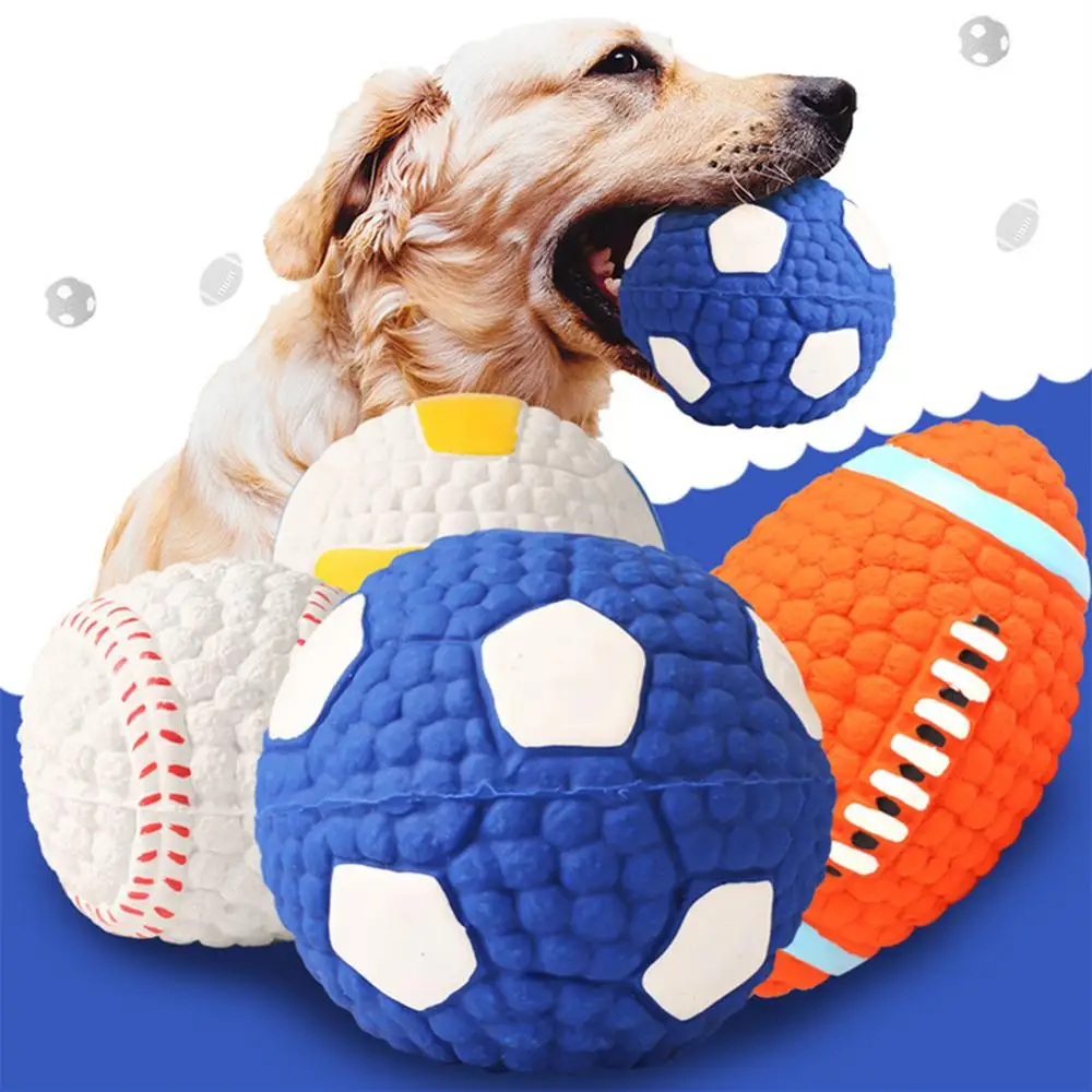 Dog BaseBall Tennis Ball Giant Pet Toys for Dog Chewing Toy Signature