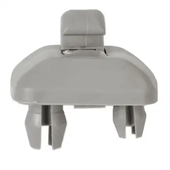 

1Pc Car Interior Grey Sun Visor Clip Hook Mount For A1 A3 A4 A5 Q3 Q5