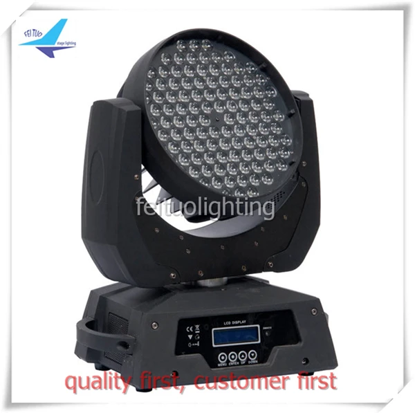 8 шт./партия pro light moving led мыть 108x3 Вт RGBW Подвижная головка светодиодный прожектор dmx