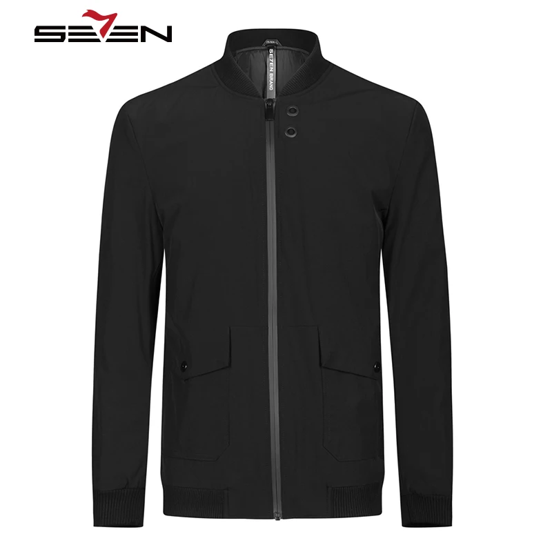 

Seven7 Brand Punk Letter Pockets Back Parka Jacket Coat Men Clothes 2019 Winter Fashion Outerwear Warm Bomber Jacket 113K28400