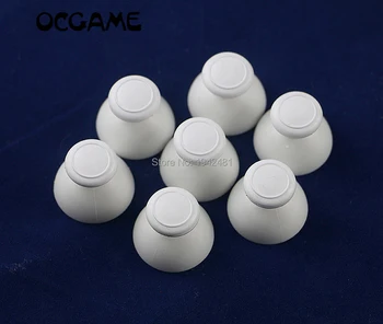 

OCGAME 10pcs/lot High quality white Thumbstick Joystick Cap Mushroom Caps for Wii Nunchuck Controller