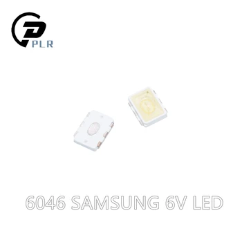 

50pcs LED Backlight TV LED 6046 High Power 1W 6V Cool white For SAMSUNG LED LCD TV Backlight Application