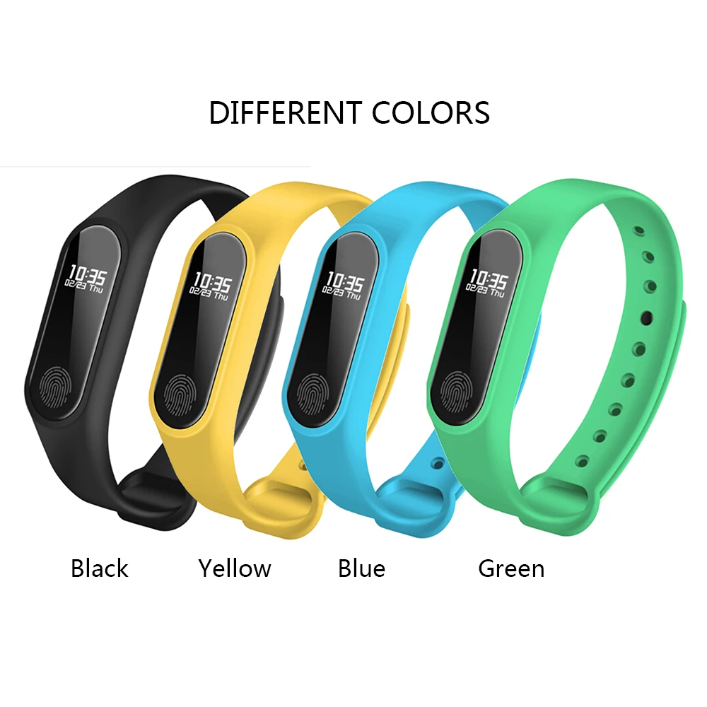 

Waterproof Smart Wristband Smart Band OLED Touch Screen BT 4.0 Bracelet Fitness Tracker Heart Rate/Sleep Monitoring Pedometer