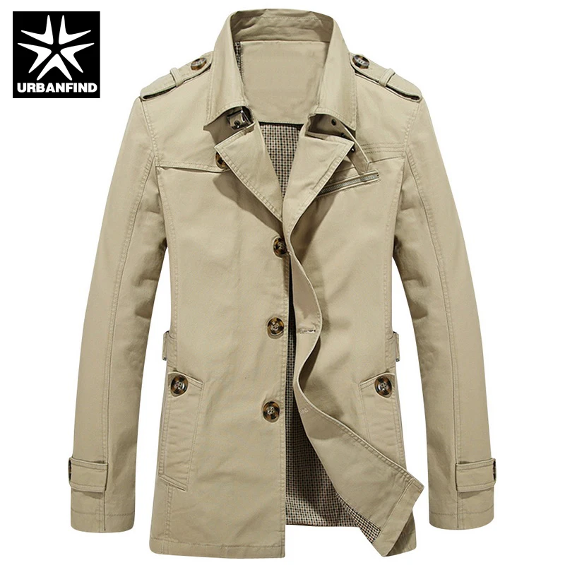 URBANFIND 4XL 5XL Fashion Winter Jacket Men Jacket Coats Spring Autumn